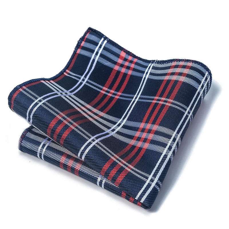 ผ้าเช็ดหน้าแบรนด์ดังลดราคา  ลายทาง สำหรับผู้ชาย เหมาะสำหรับงานเลี้ยงอย่างเป็นทางการ ฉลองวันเกิดของเอเบราฮัม ลินคอล์น