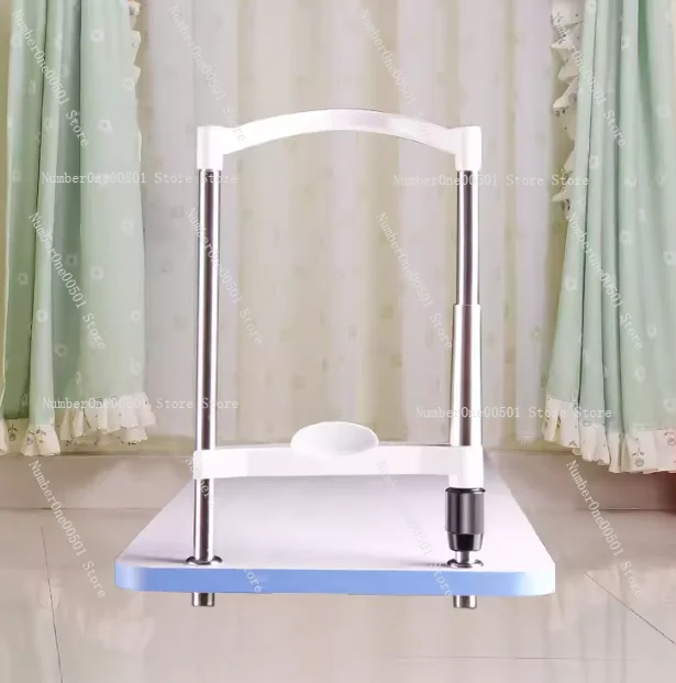 Stable Head Fixation Support for Ophthalmic Research, Adjustable Chin Rest and Forehead Bracket for Precision Eye Training Equip