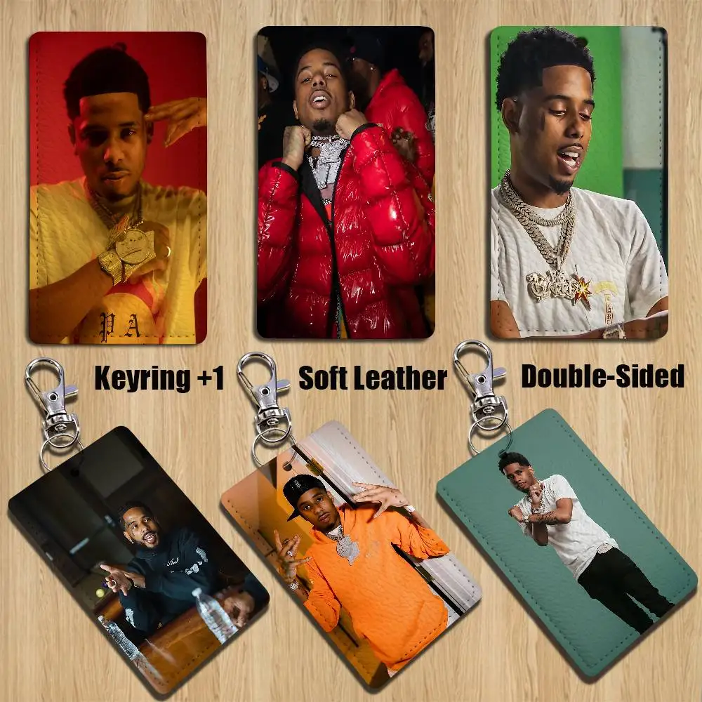 

USA P-Pooh ShiestyS Keychain Holder Suitable For Subway Bank Card Bus Card Case Badge Holder Wallet Card Textured pattern