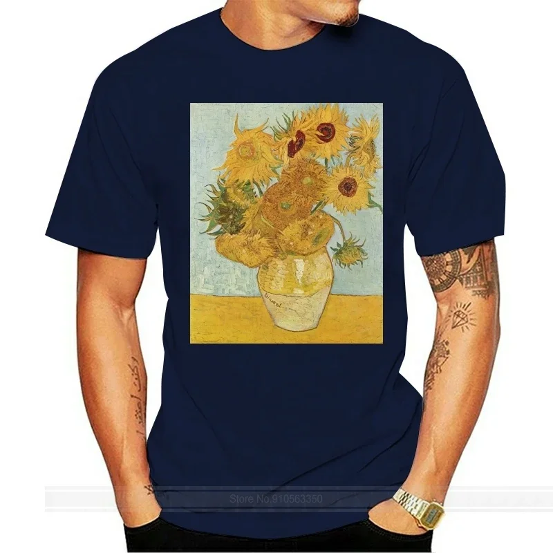 Sunflowers Van Gogh T shirt sunflowers van gogh sunflowers vangogh flowers famous paintning vintage yellow