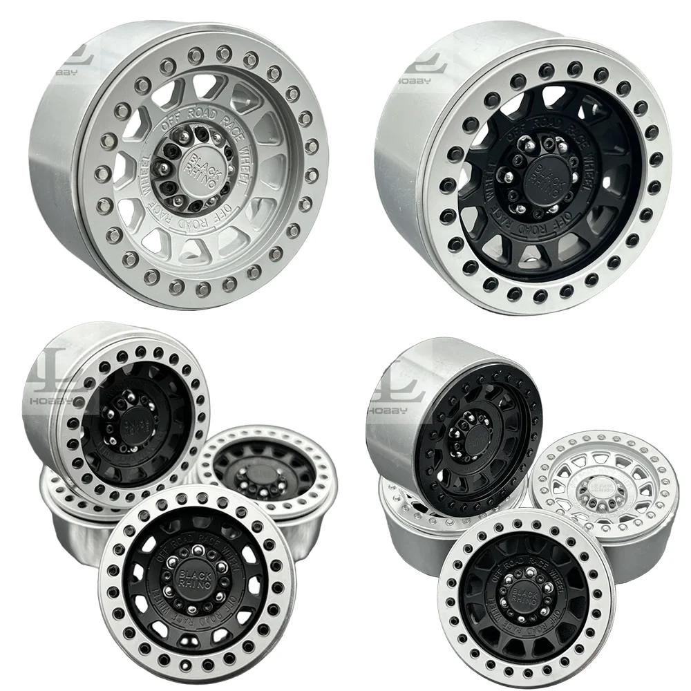 

1.9/2.2in Simulated Retro Wheels Hub for 1/10 RC Crawler Car TRX4 Defender Bronco AXIAL SCX10 90046 RC4WD D90 Wraith Jeep Capra