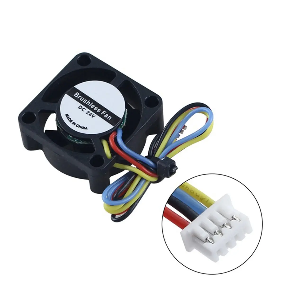 CH◆☆§For U1 Hotend Fan 2510 24V Dual-Ball-Bearing Cooling Fan Low Noise for 3D Prtinter U1 Accessories~HOT SALE