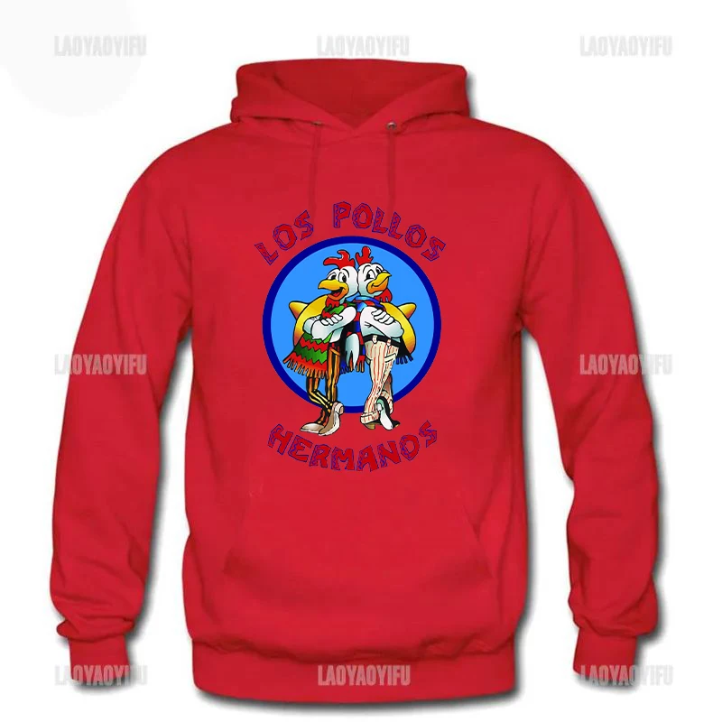 Men Los Pollos Hermanos Breaking Bad Better Call Saul Hoodies Sweatshirt Hooded Clothing Tracksuit Pullover Sudadera Hombre