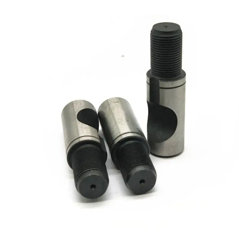 Numerical control lathe three-jaw four-jaw chuck flange D-type semicircular tie rod screw