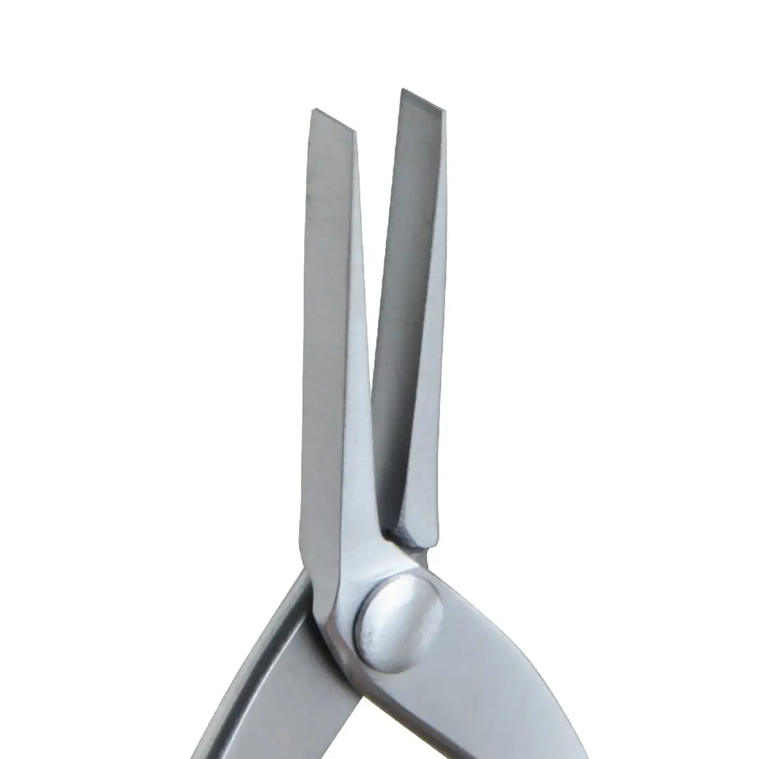 ANEX No. 258 Flat Nose Pliers 140mm Smooth Jaws Stainless Steel with Rubber Grip & Spring for Jewelry Metal Forming & Wide Bends view 5