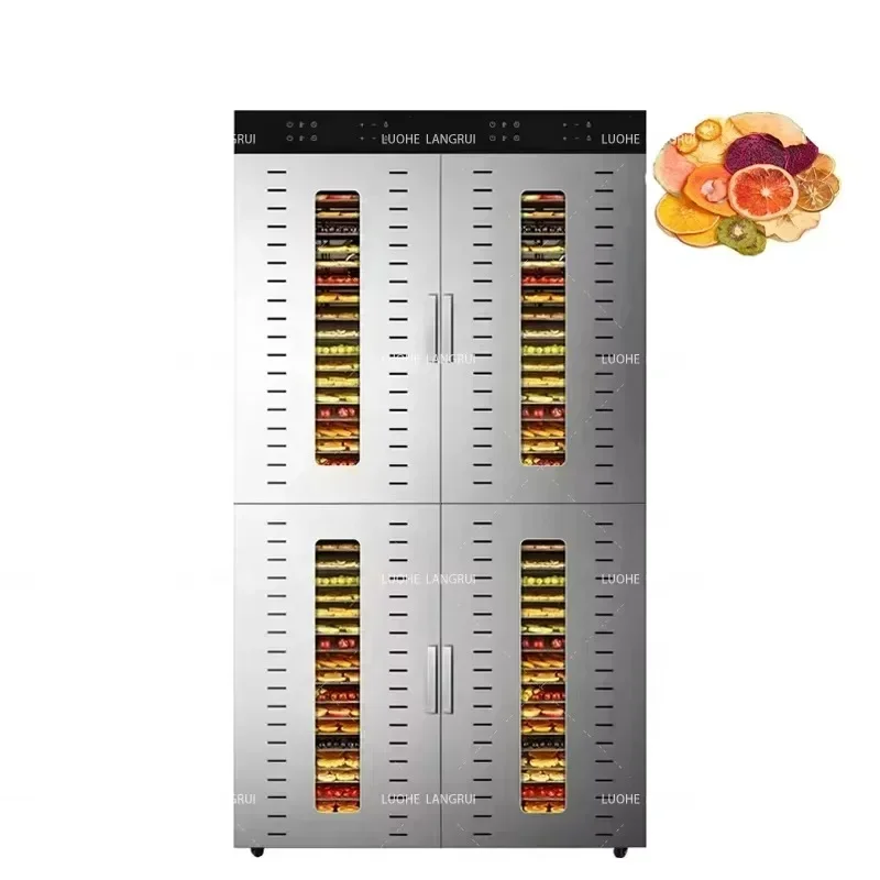 96 tray professional fruit industry meat food cassava commercial stainless steel vegetable dehydrator