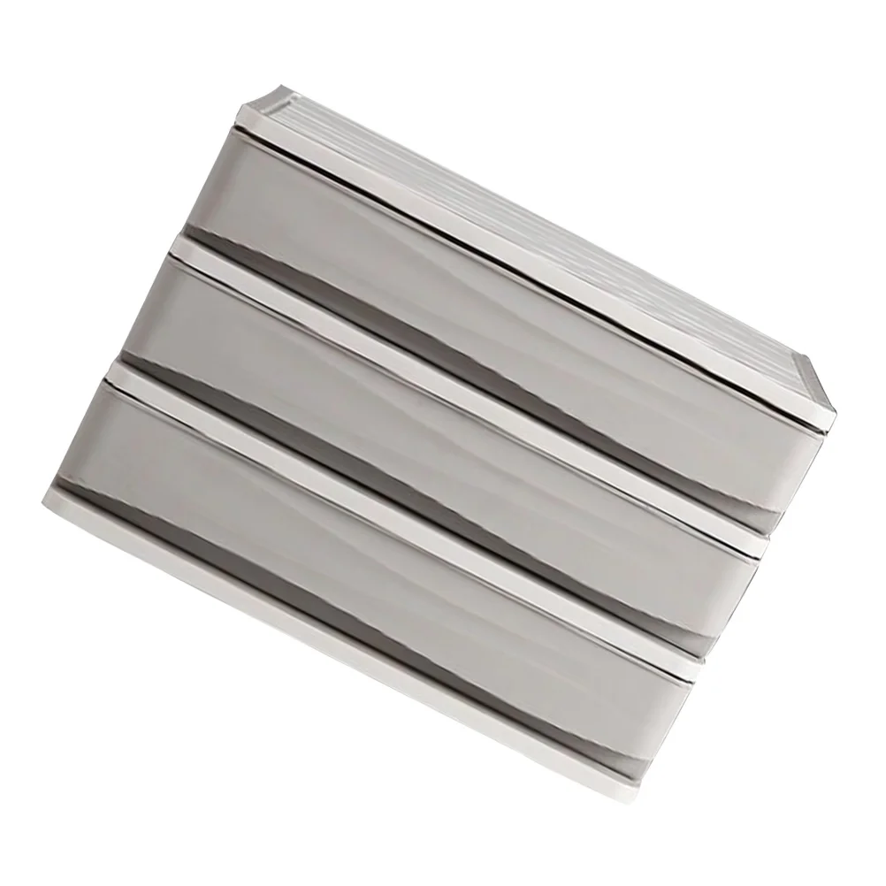 Office Desktop Storage Sundries Container Multi-layer Drawer Plastic Craft Jewelry Document Holder Organizer Cabinet File