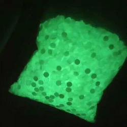 100pcs Luminous Guitar Fretboard Dots Inlays Seashell Fret Inlays Markers for Guitar Ukulele Bass Banjo Mandolin