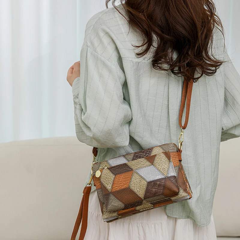 Petit sac à bandoulière en cuir PU pour femme, sac à main de luxe, sac messager pour femme, coque simple, cartables pour téléphone, haute qualité, initié, nouveau