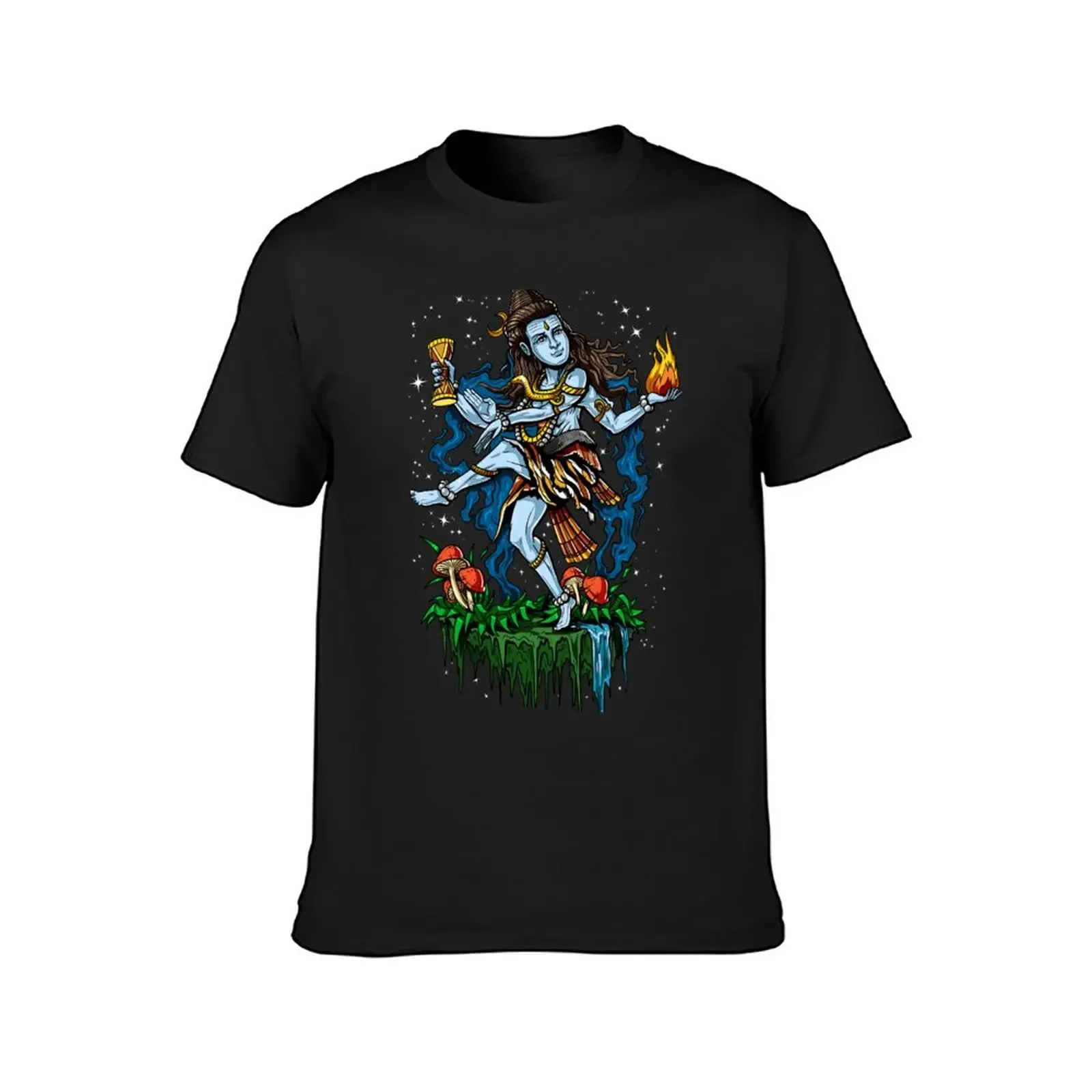 Shiva Nataraja T-Shirt Blouse man t shirt summer tops t shirt for men