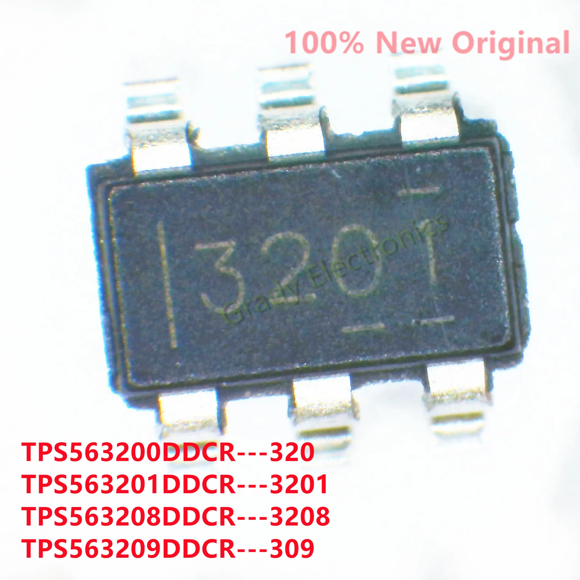 10PCS/Lot  TPS 563200 DDCR 320, TPS 563201 DDCR 3201, TPS 563208 DDCR 3208, TPS 563208 DDCR  309  New original voltage regulator