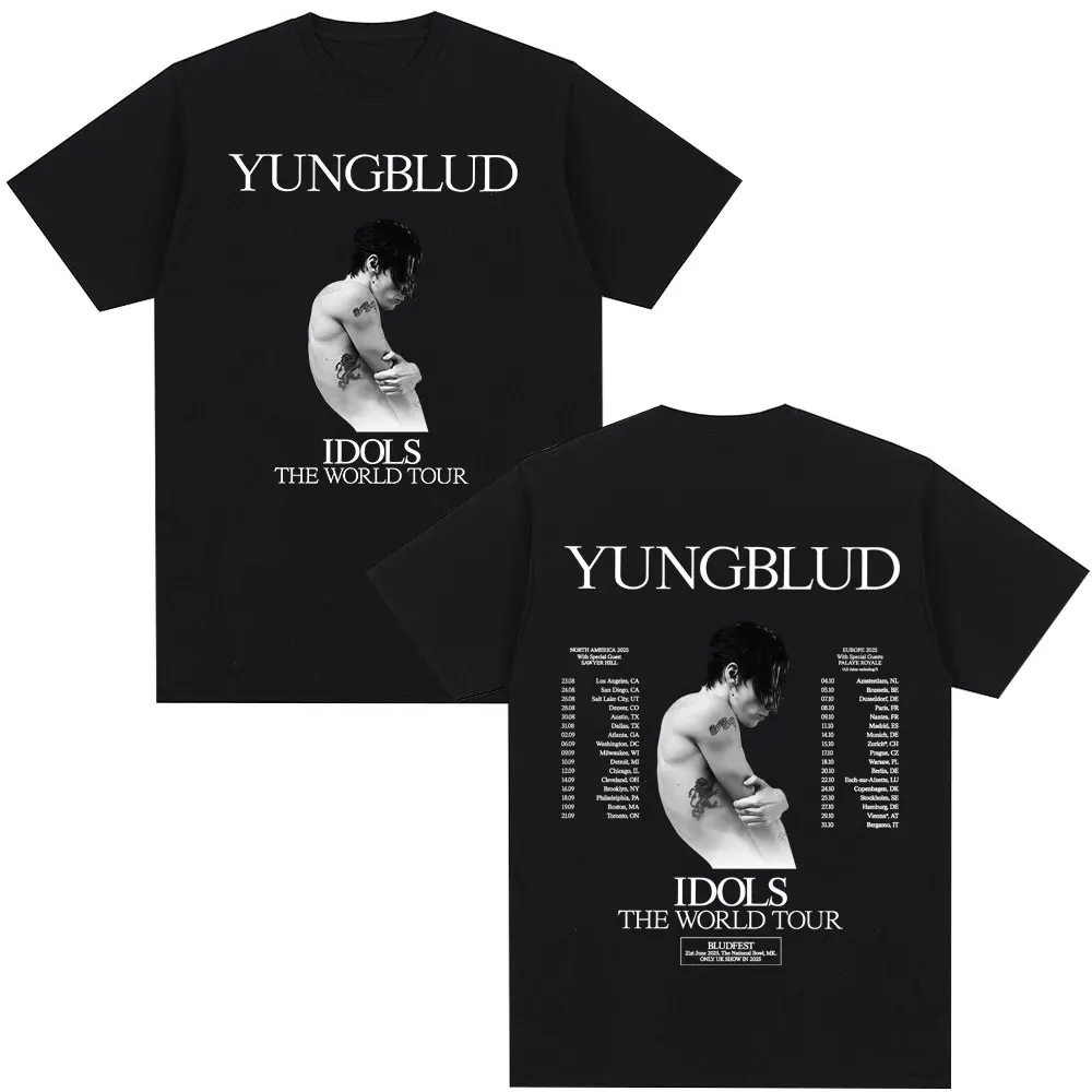 Yungblud IDOLS The World Tour 2025 Merch T Shirt Fan Gift Men