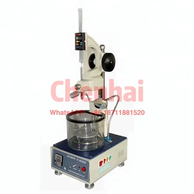 Automatic Digital Bitumen Penetrometer for Asphalt Penetration Testing Machine with Water Bath