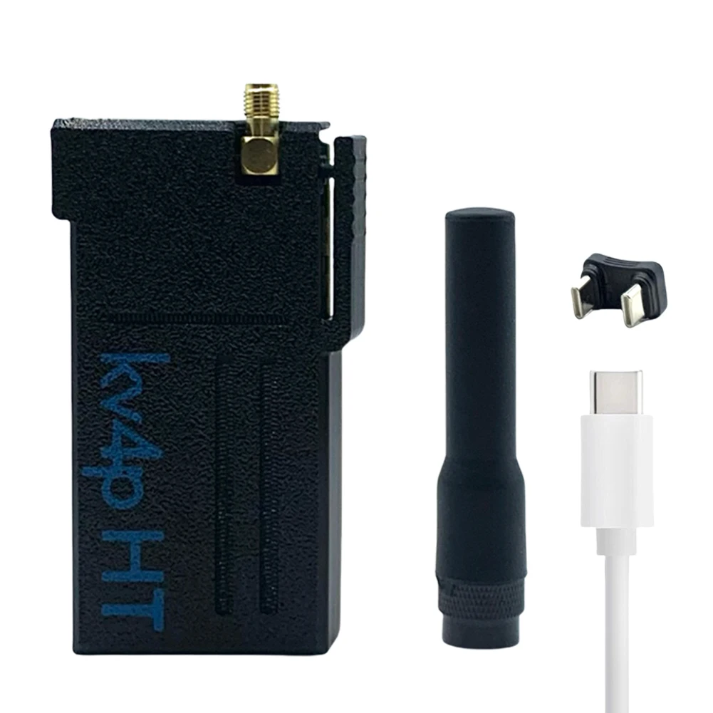 Kits de transceptor de rádio para telefone Android, kit pequeno e conveniente de módulo de rádio de fermentação caseira em transceptor de rádio amador Kv4p HT