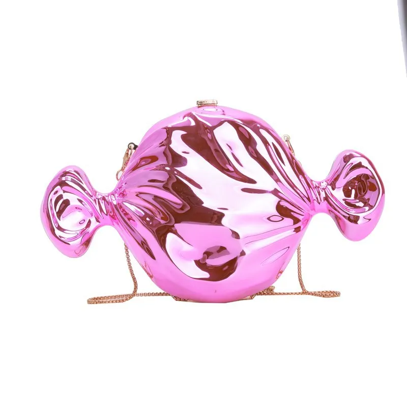 Candy Acrylic Fashion Wedding Purse Lipstick Bag Women's Handbag Luxury Gold Geometric Evening Clutch Bag Versatile Crossbody Ba