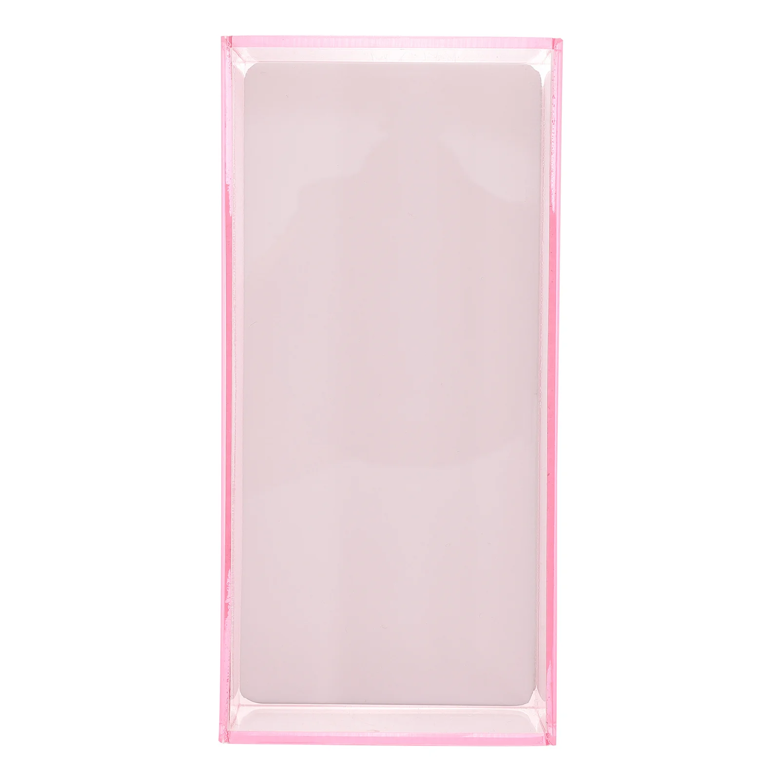 

Acrylic Eyelash Storage Box with Lid False Lash Organizer Case Display Makeup Travel Container Portable