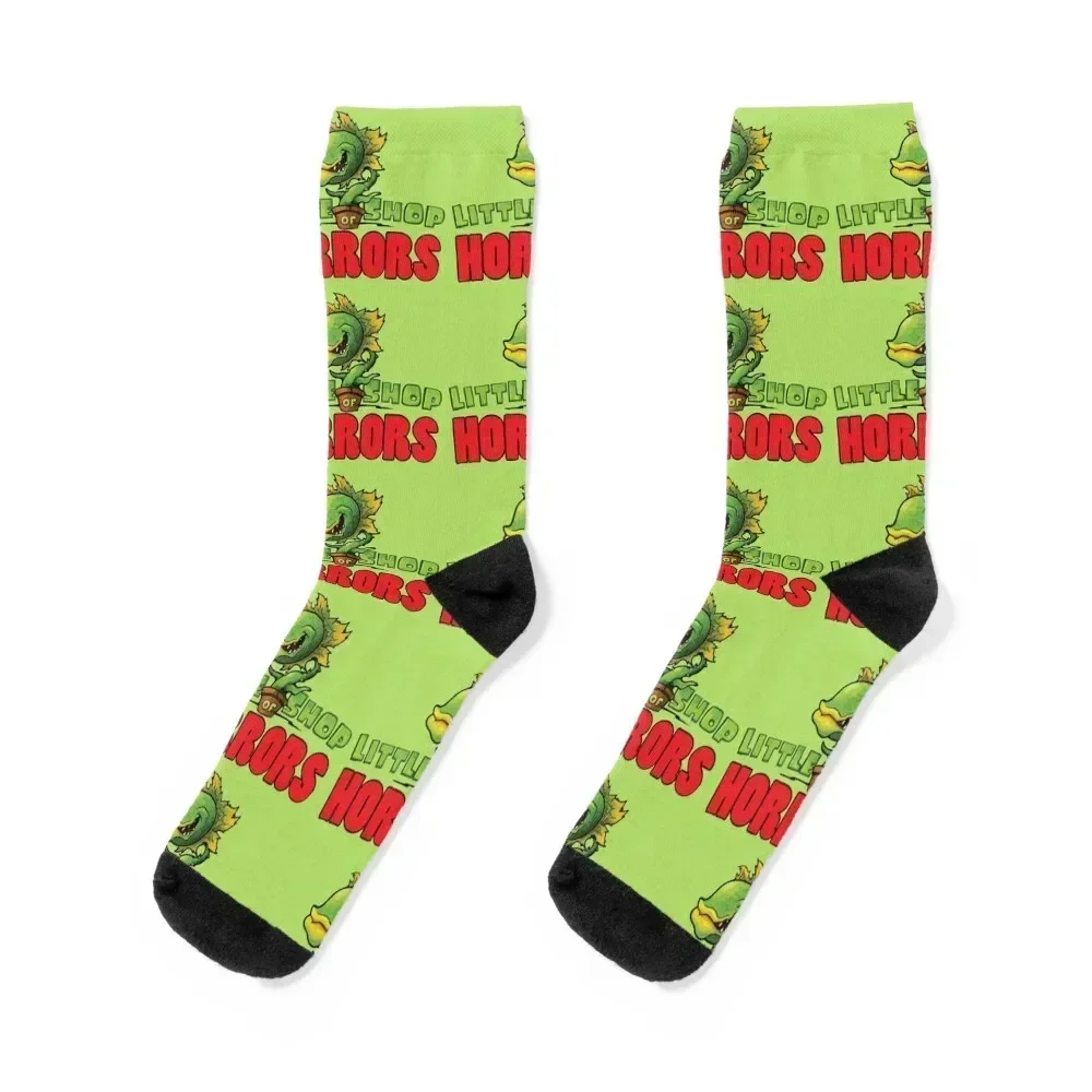 

Little shop of Horrors Socks short floral man gift Women's Socks Men's