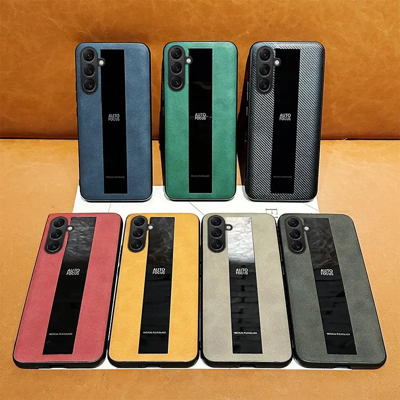 Skinlee For Samsung Galaxy A37 Solid color synthetic sheepskin matte silicone Cover For Samsung Galaxy A37 A17 A57 Back Casing