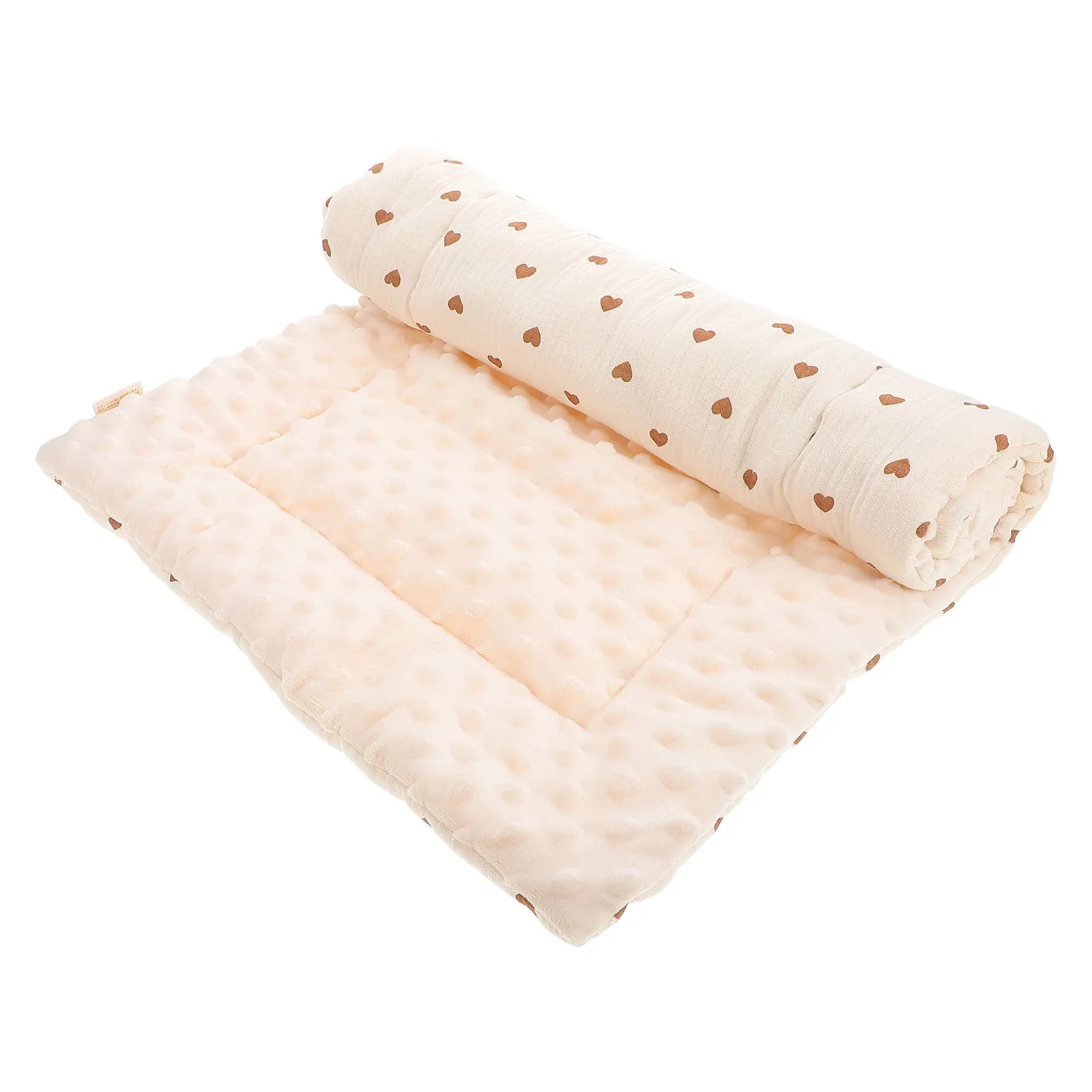 

Baby Stroller Cotton Cushion Double-Sided Breathable Soft Seat Pad Thick Padding Machine Washable Pushchair Mat Infant Insert