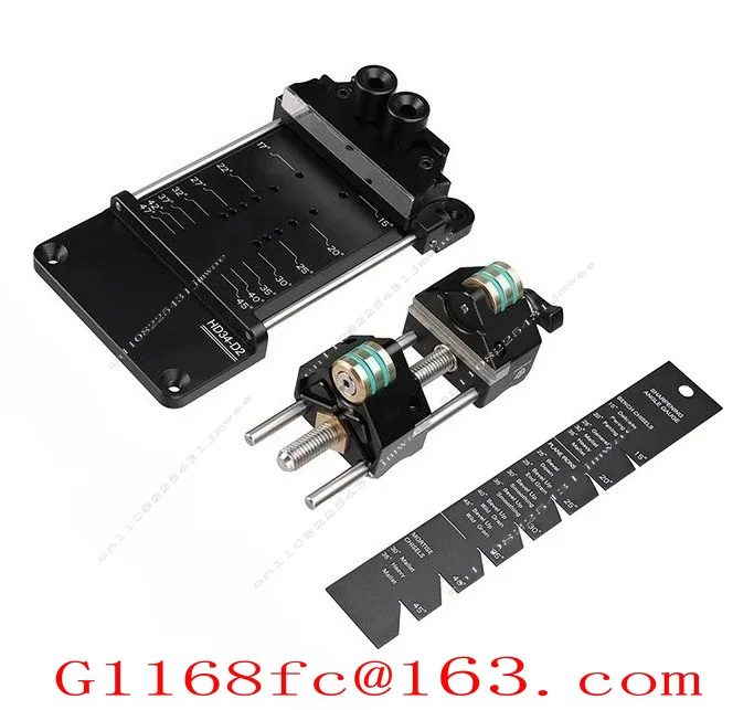 High Quality Professional Woodworking Angle Grinder Three Piece Set Manual Chisel Angle Setter HD-34