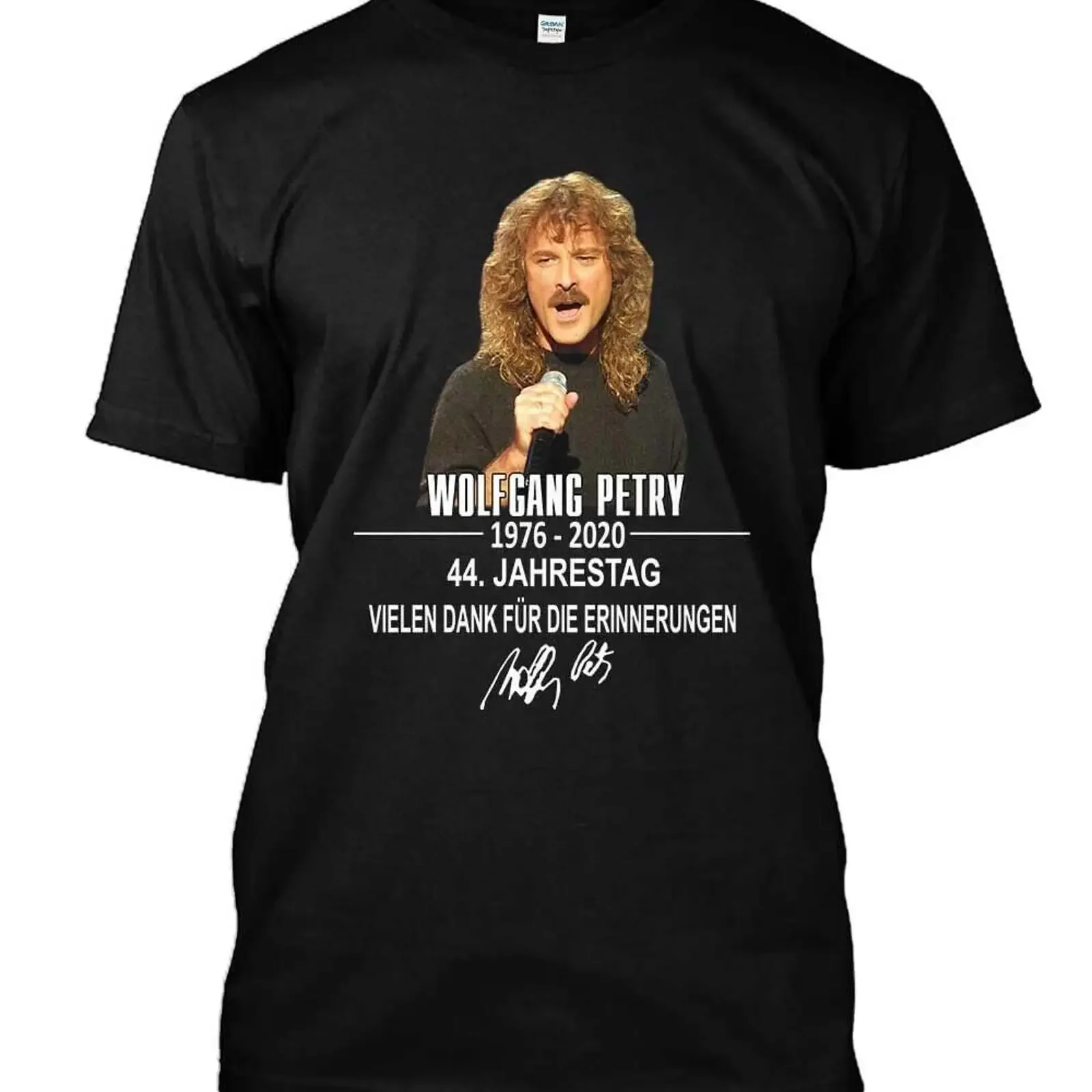 NWT 6689 Wolfgang Petry 1976 2020 T Shirt Size 2XL Other Call Me Black One vintage Washed designer clothes