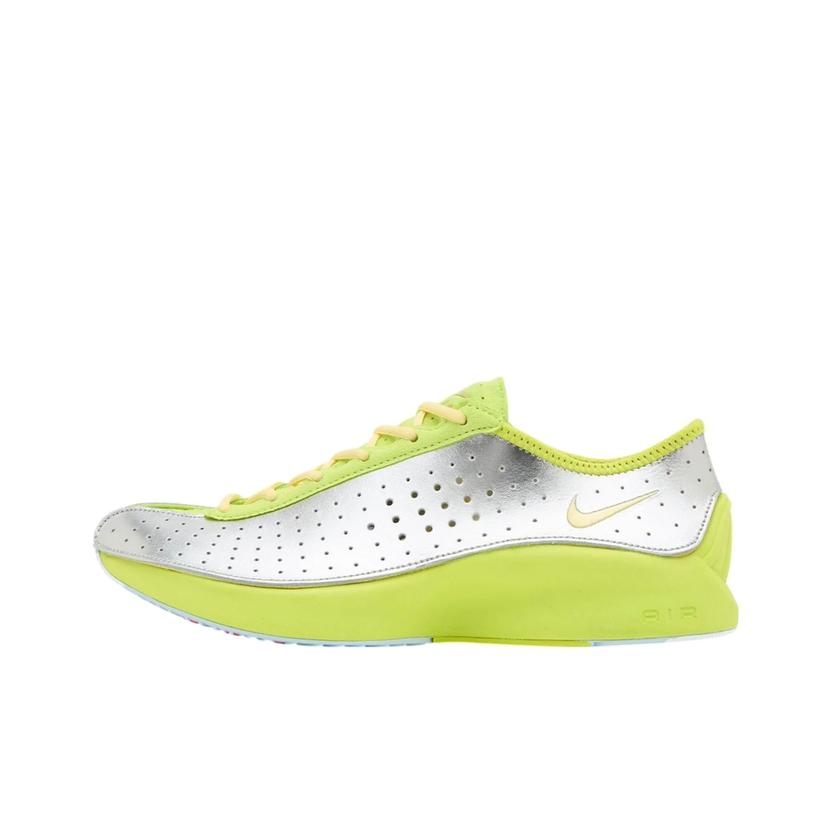 Nike Air Superfly Running Shoes Women's Low Top Silver/Lemon IB5824-300