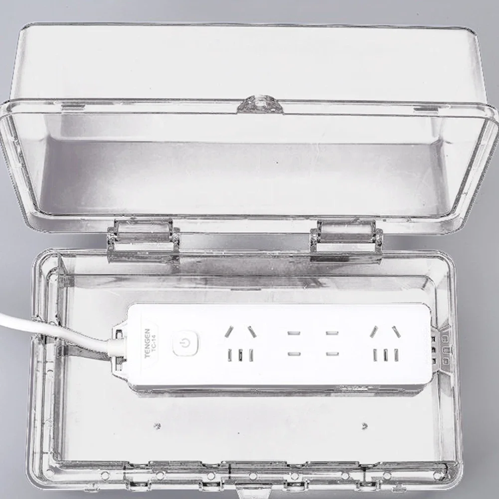 

For Outdoor Use Outdoor Power Strip Box Outdoor Electrical Box Garden Outdoor High-quality ABS Material Keep Box Dry