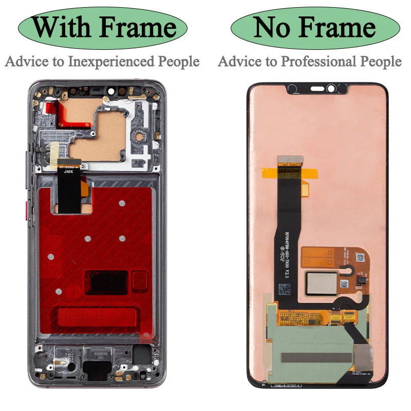 LYA-L09 LYA-L29 AL00 AL10 TL00 L0C Premium Lcd For Huawei Mate 20 Pro Display Touch Screen Digitizer Panel Assembly With Frame