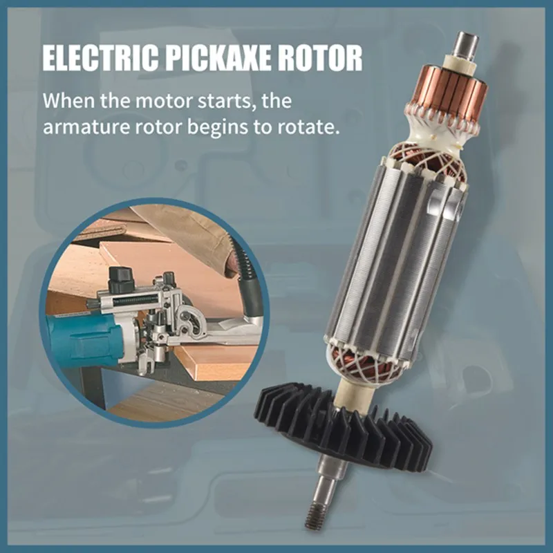 

Якорь якоря заменяет двигатель ротора переменного тока 220-240 В для угловой шлифовальной машины GA5030 GA4530 GA4030