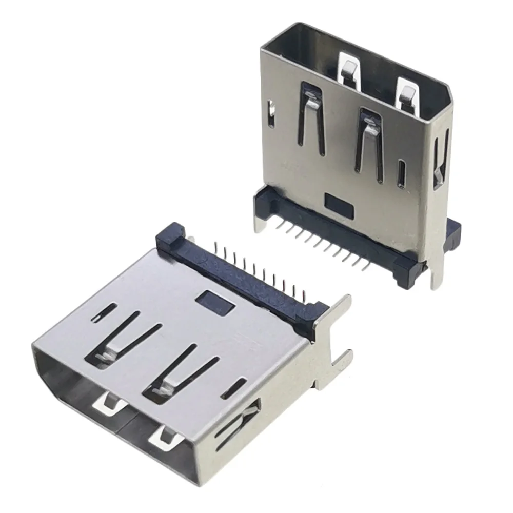 5pcs 6010052087 Vertical 20pin DisplayPort Interface female HDMI Connector Base DP-20P Monitor HD Interface Socket Built-in Port