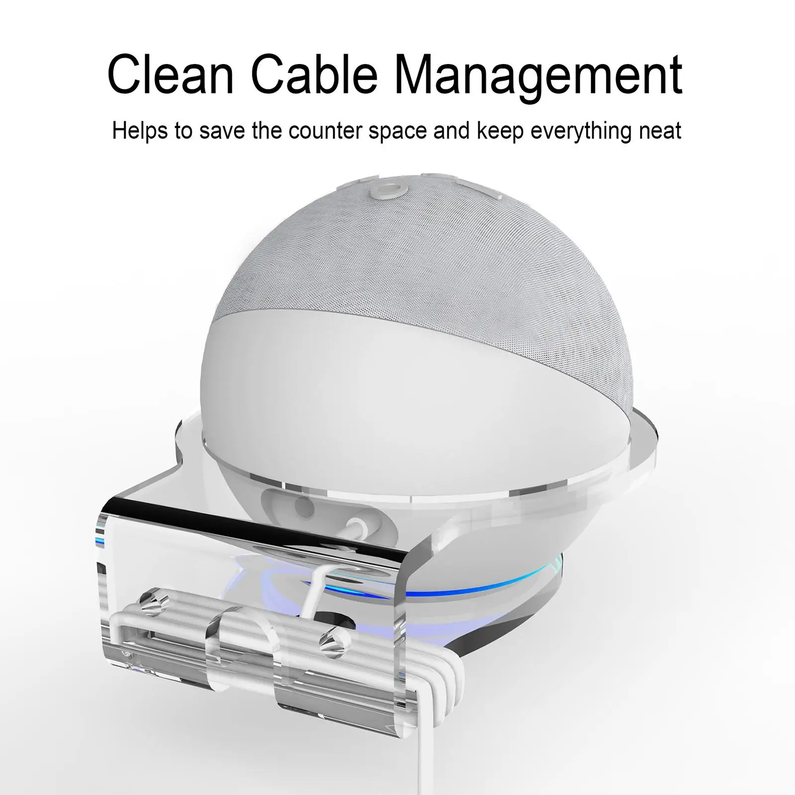 Petit support de support d'étagère mural Stable pour le Placement de Table Dot 4 3 génération