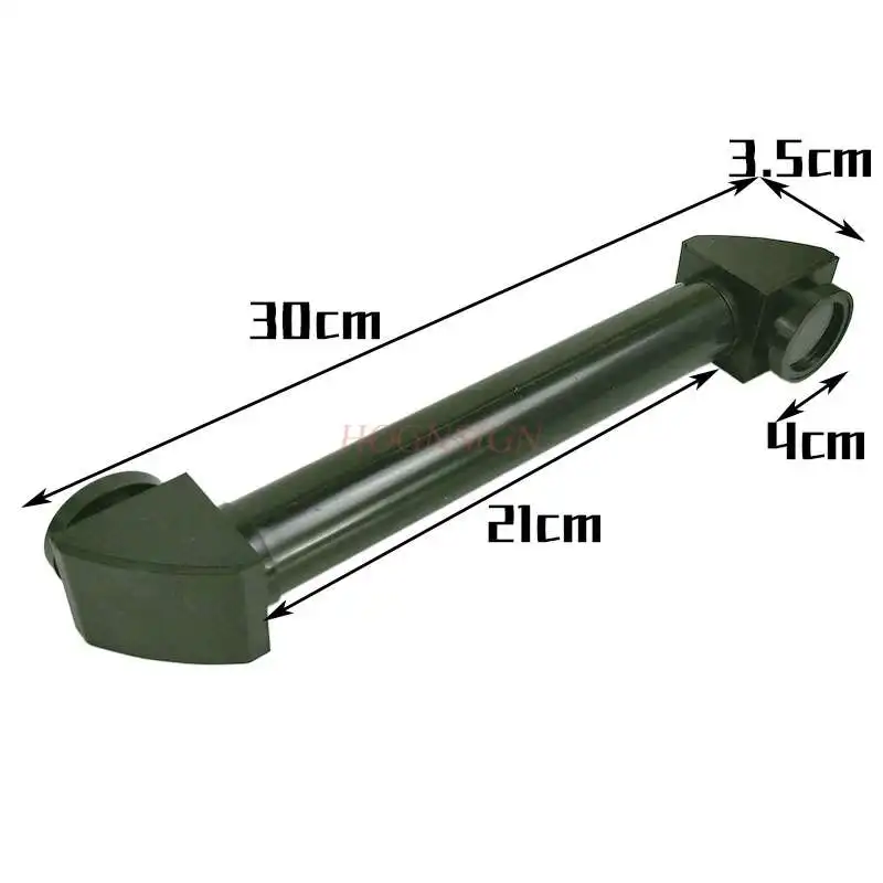 Cylindrical periscope Easy to make material Removable refraction mirror Reflector to demonstrate optical refraction Propagation