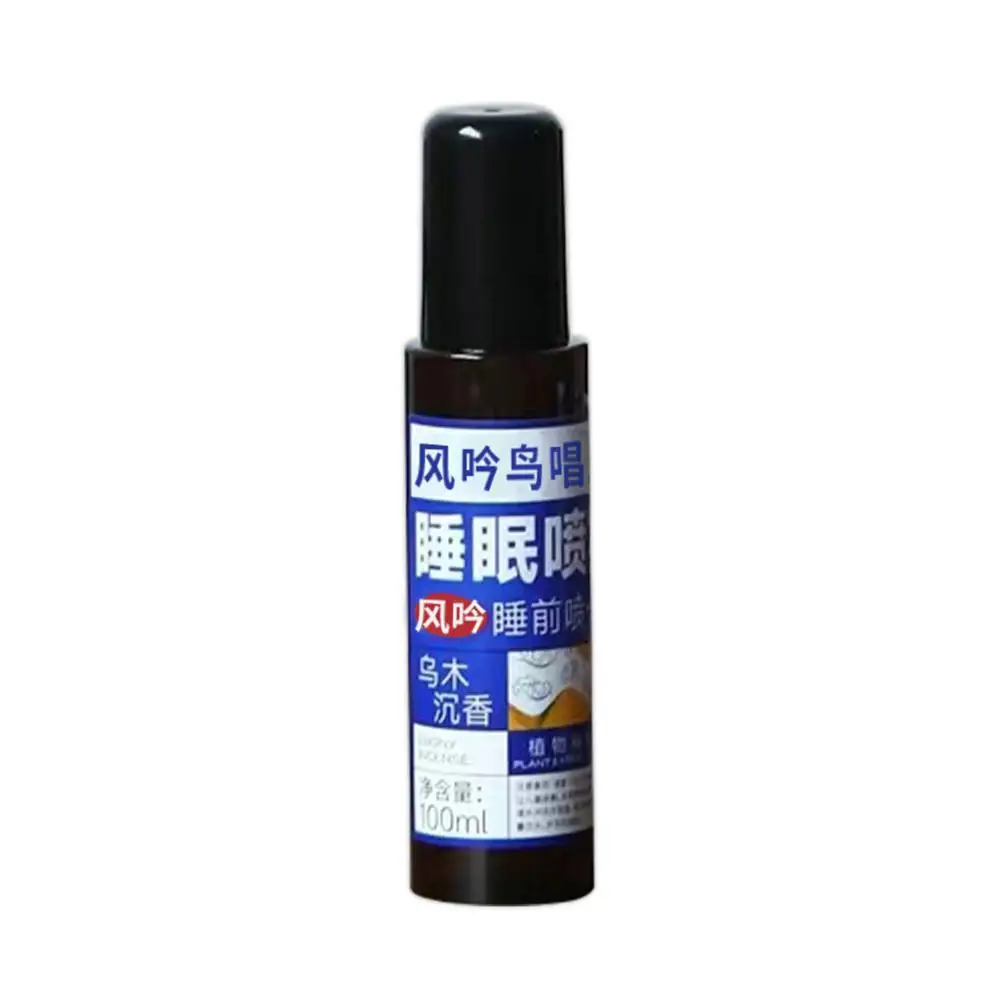 Almohada de lino para dormir profundamente, aerosol relajante para aromaterapia, sábanas, ropa de cama, vapor calmante Natural S M4E8