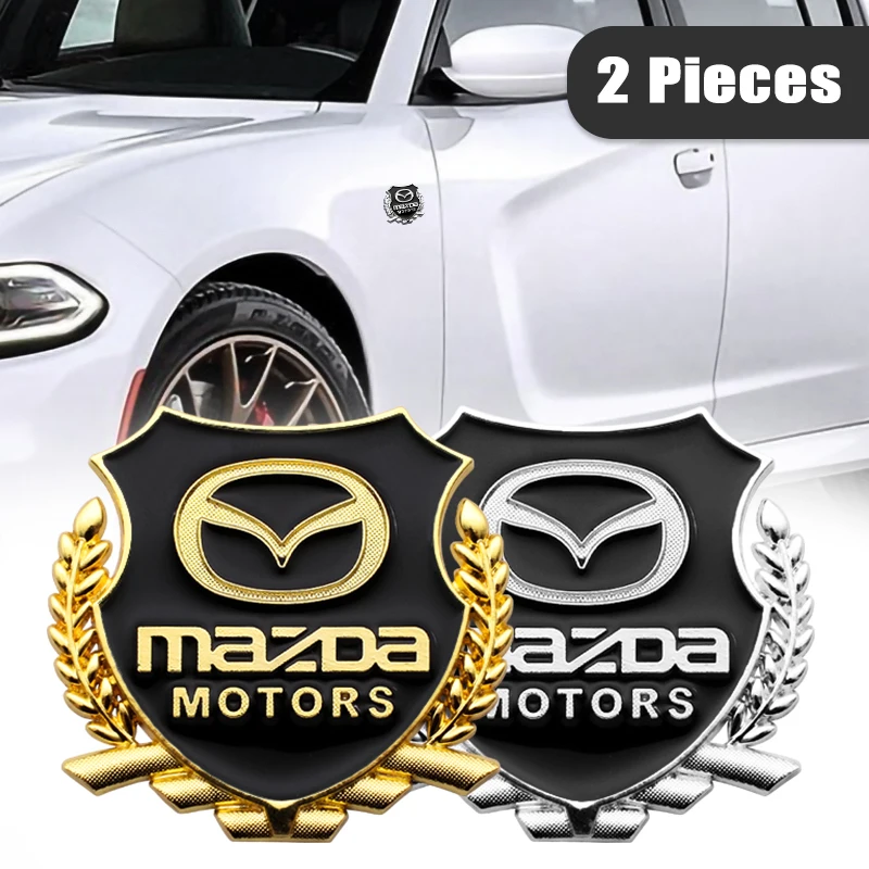 3D Metal Emblem Car Styling Body Window Decoration Sticker Badge For Mazda CX5 CX30 Angksela Atez MPE MX CX3 2017 Atenza