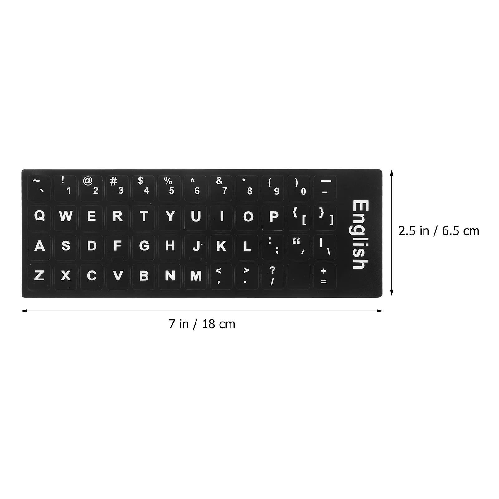 Autocollants de clavier pratiques pour ordinateur portable mécanique, lettrage clair, surface antidérapante, compatibilité universelle