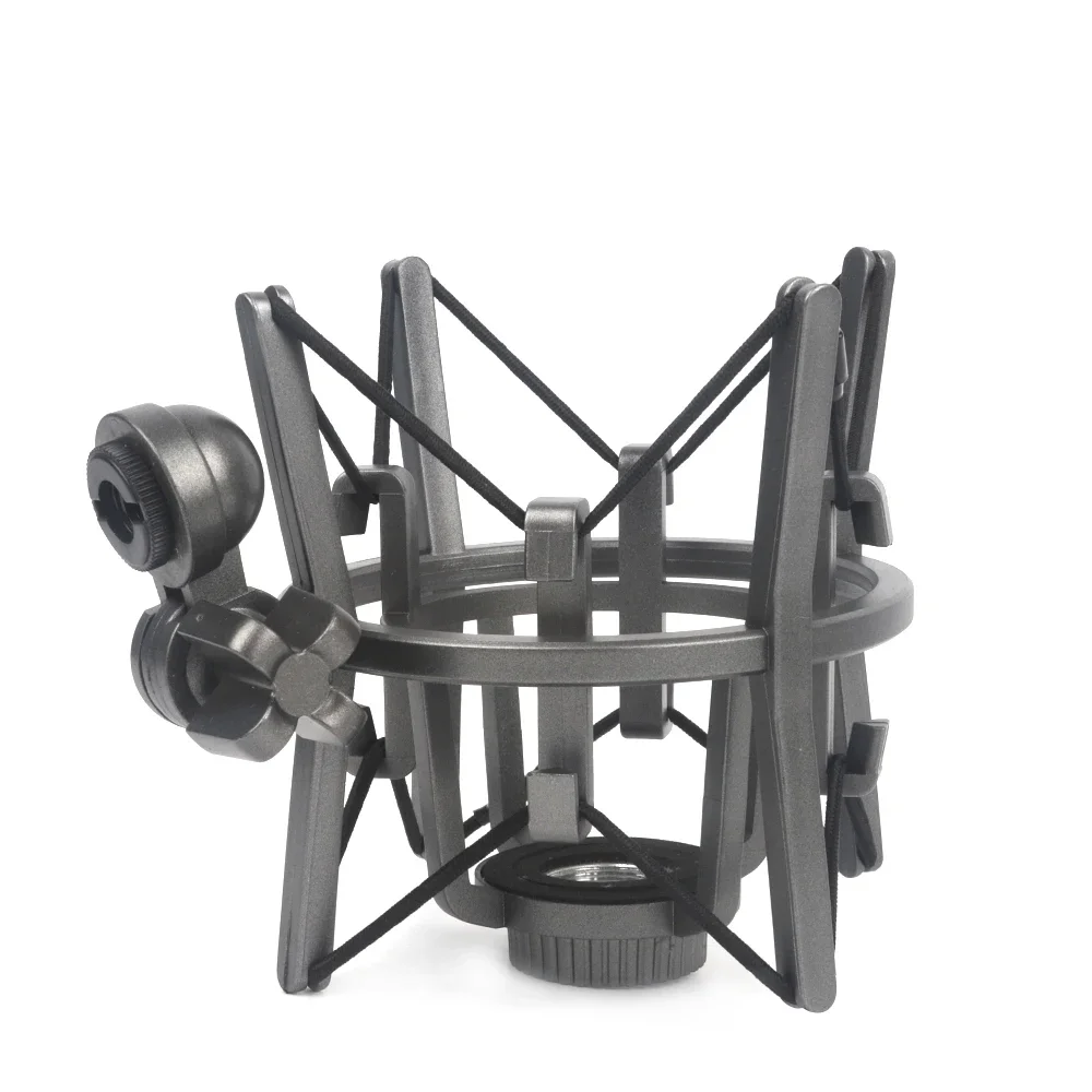 Professional M25/M21 Plastic Broadcasting mic shockproof frame for U87 recording condenser microphone Shock Mount  clip