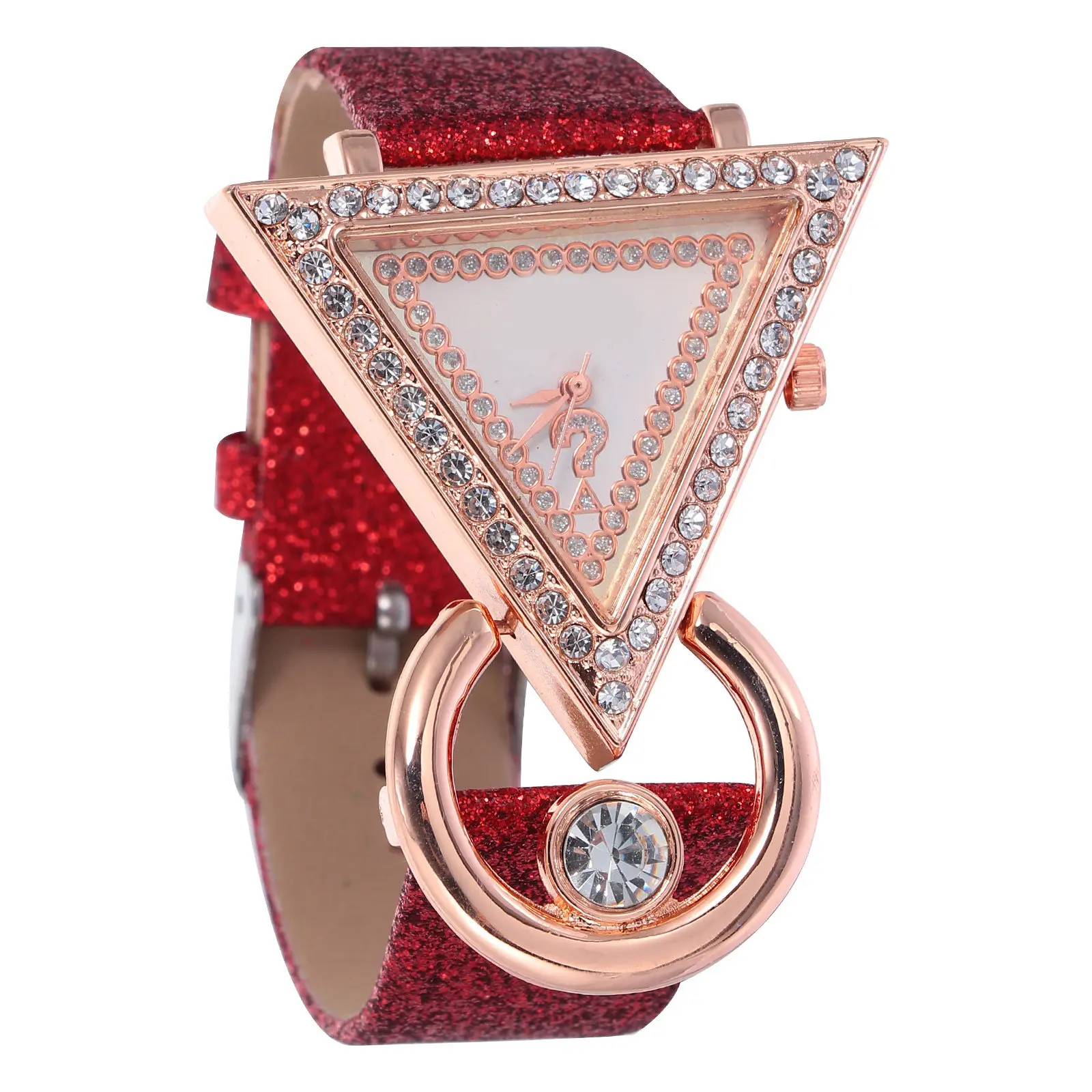 

Women Watches Quartz Women's Bracelet for Fashion Rhinestone Inlaid Wrist