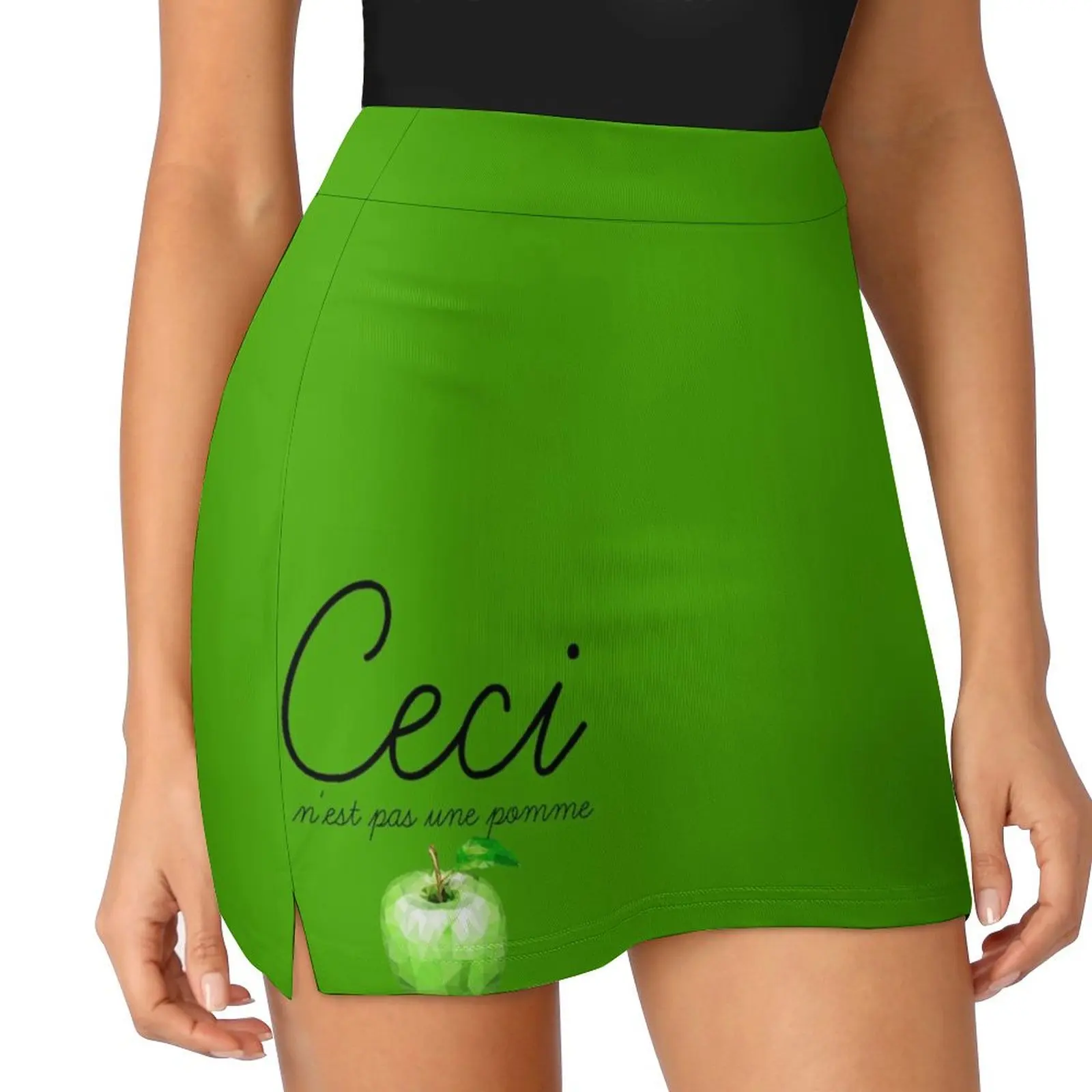 Ceci n'est pas une pomme new version Mini Skirt sexy skirt new in clothes Clothing female night club women