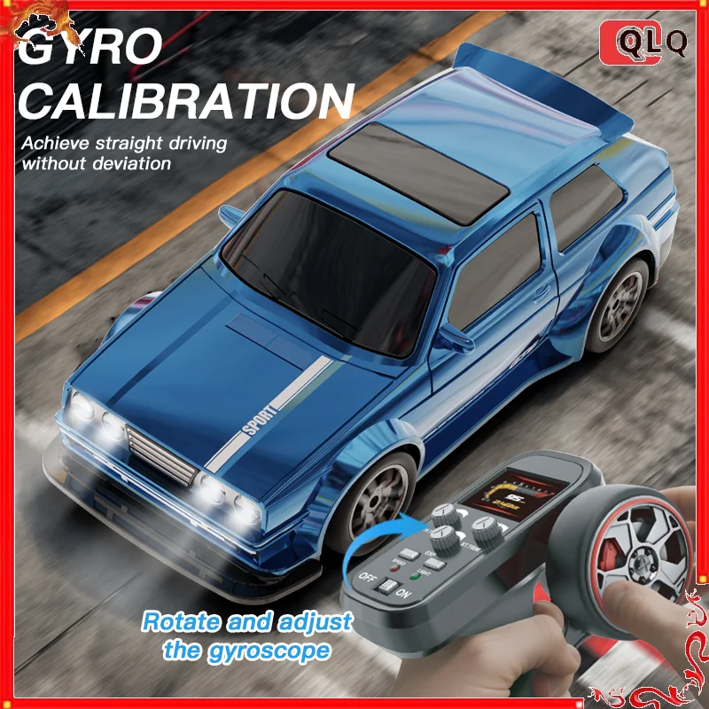 

ZWN KF30 1:43 4WD Drift Racing RC Car With Gyroscope Speed Real Lighting and Damping High Speed Remote Control Cars For Kids Toy