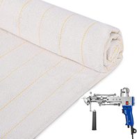 Width 1.05m Tufting Cloth Marked Lines Fabric Monk Cloth For DIY Tufting Sewing Rug Carpet Tapestry Background Tufting Fabric