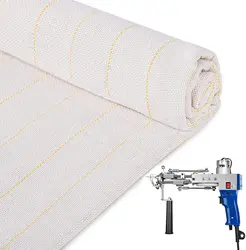 Width 1.05m Tufting Cloth Marked Lines Fabric Monk Cloth For DIY Tufting Sewing Rug Carpet Tapestry Background Tufting Fabric