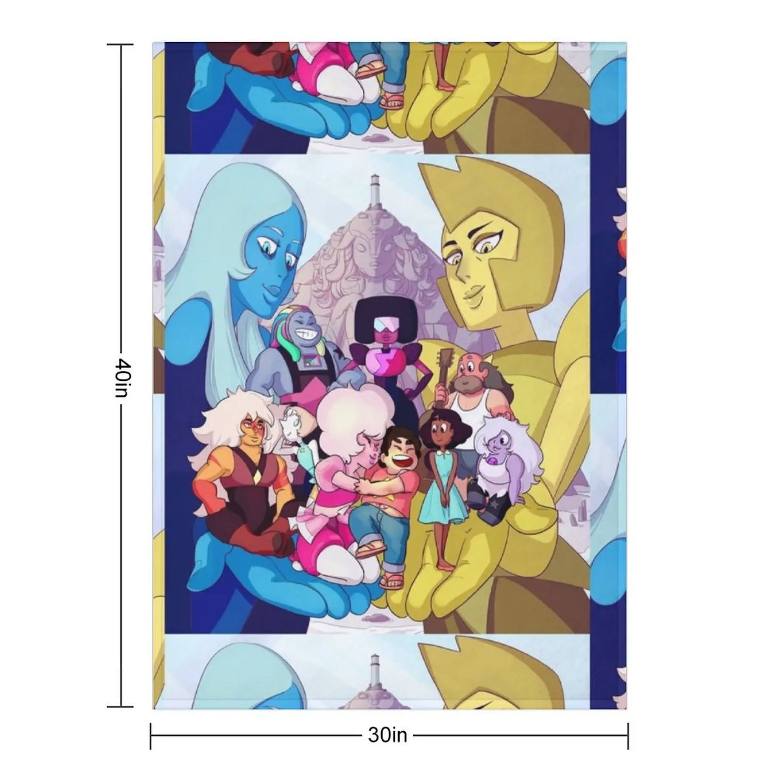 Steven Universe Family Throw Blanket Luxury Retros sofa bed funny gift Blankets