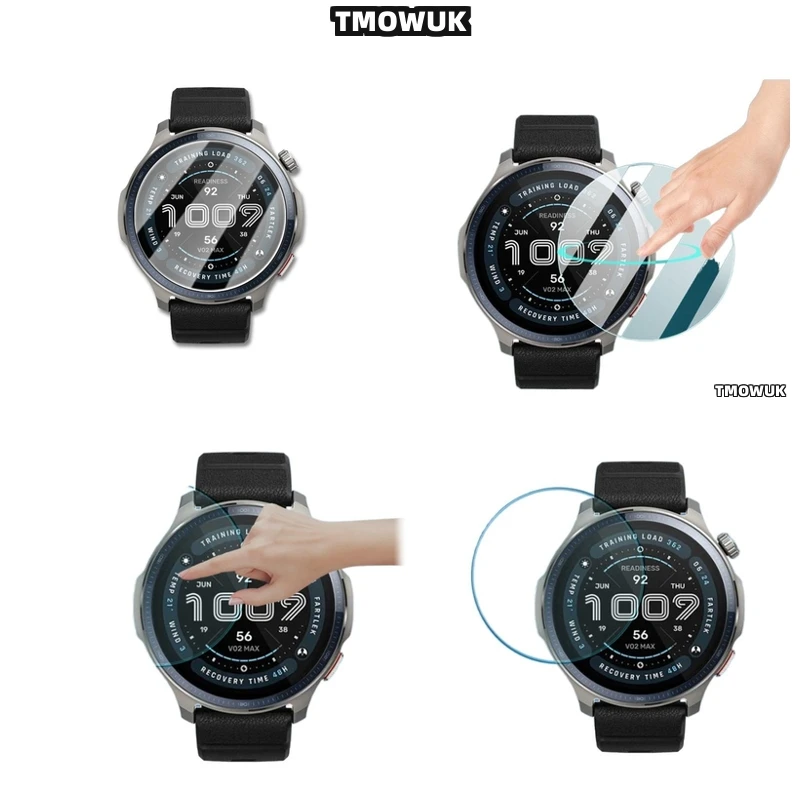 

For Amazfit Balance 2 Balance2 Bubble-Free Installation Glass Film