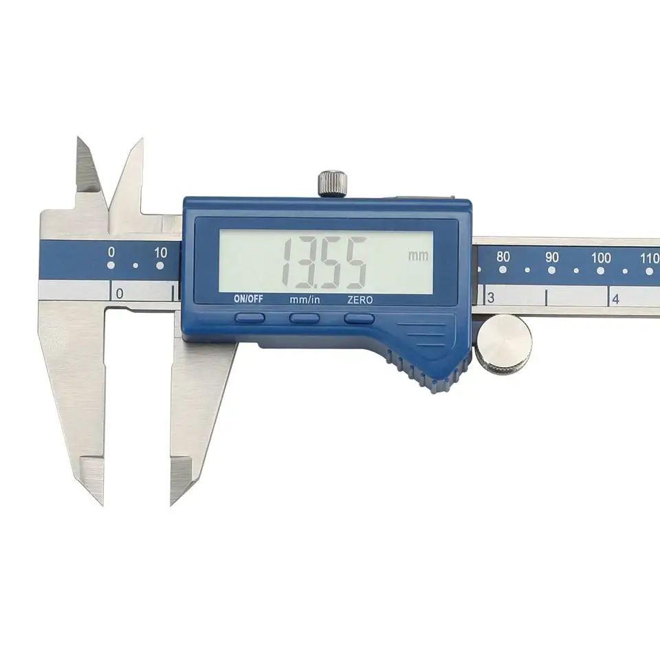 Dasqua 0-150mm 0-200mm 0-300mm Big Screen Stainless Steel Electronic Digital Vernier Caliper Digimatic 6 Inch Caliper Gauge