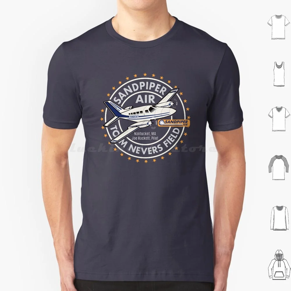 Sandpiper Air Show T Shirt Cotton Men Women DIY Print Jet Nantucket Nantucket Ma Nostalgia Planes Sandpiper Tv Show Wing
