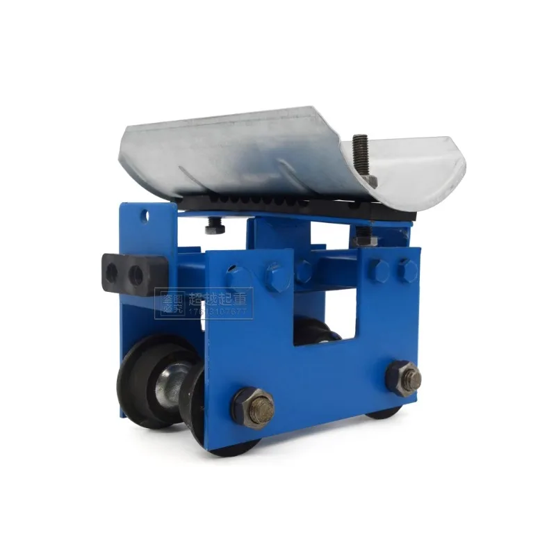 

I-beam rail cable pulley, galvanized CH-1 /11 steel wheel, steel tile lifting cable pay-off pulley