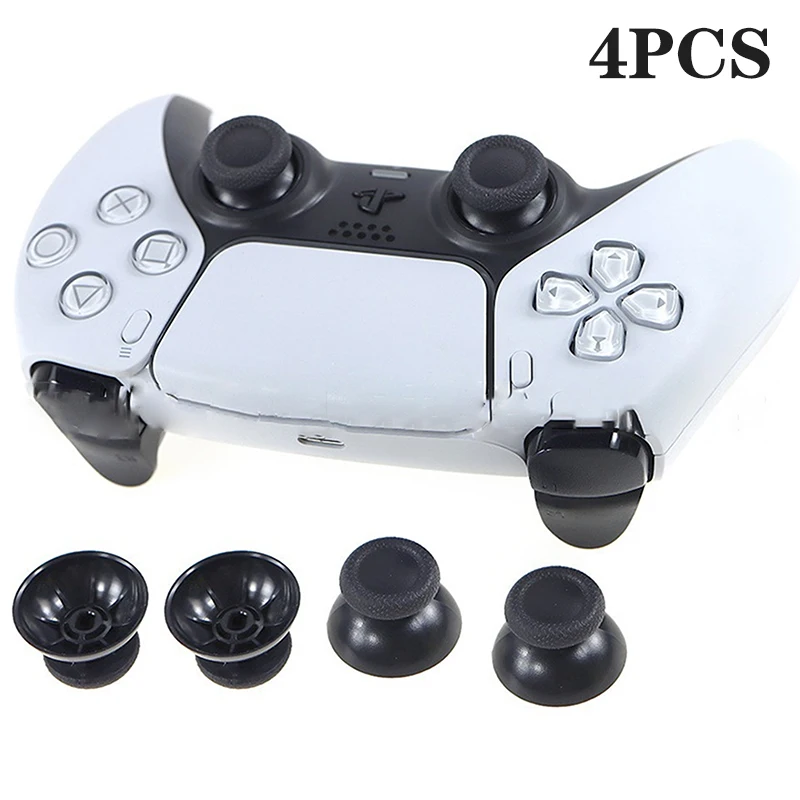4PCS 3D Joystick Caps For PlayStation 5 For PS5 Thumbstick Caps Analog Joystick Controller Thumb Stick Mushroom Rocker Analog