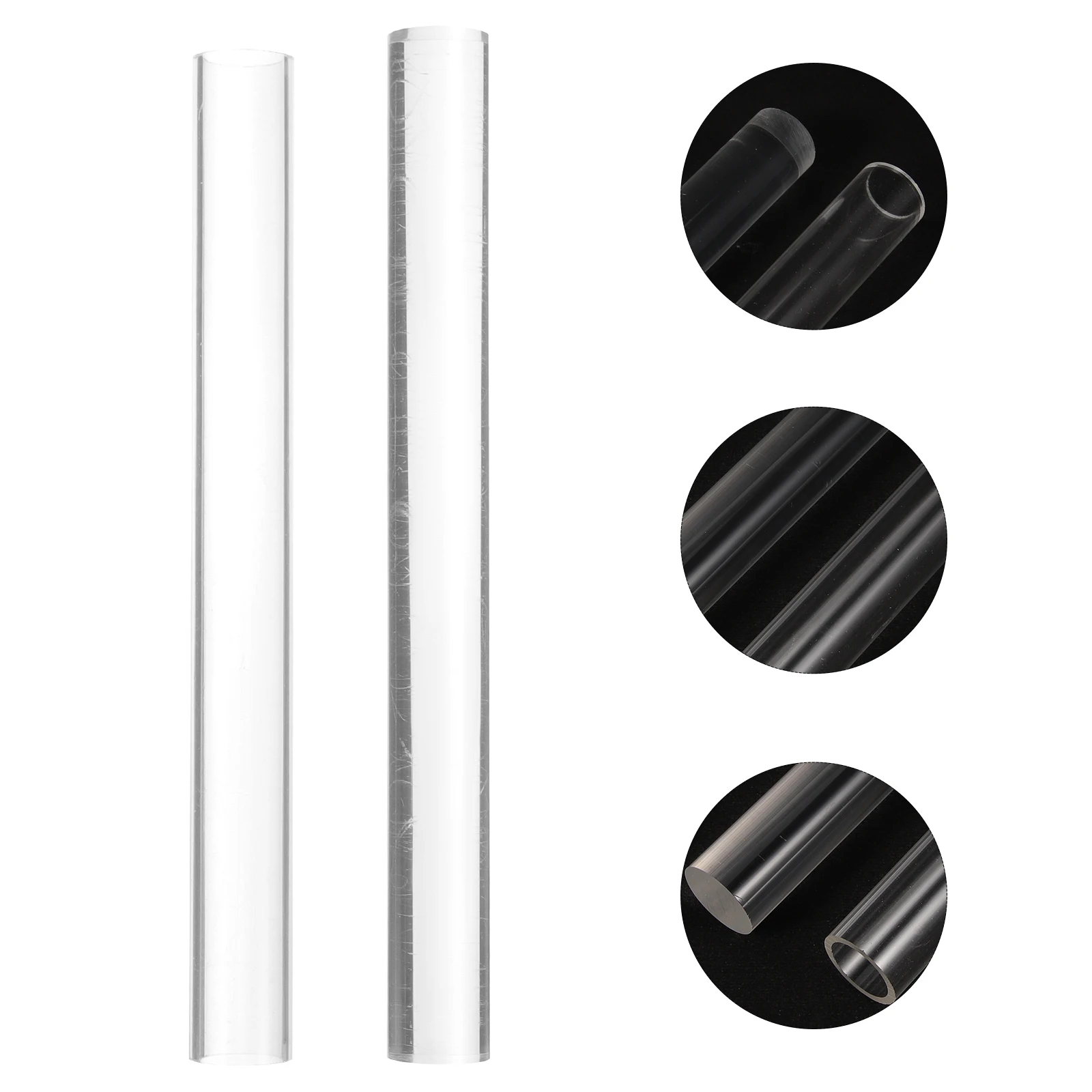 

2pcs Acrylic Rollers Sculpting Tools Pottery Modeling Diy Supplies Polymer Clay Tools Set Ergonomic Design Rolling Pin For Clay
