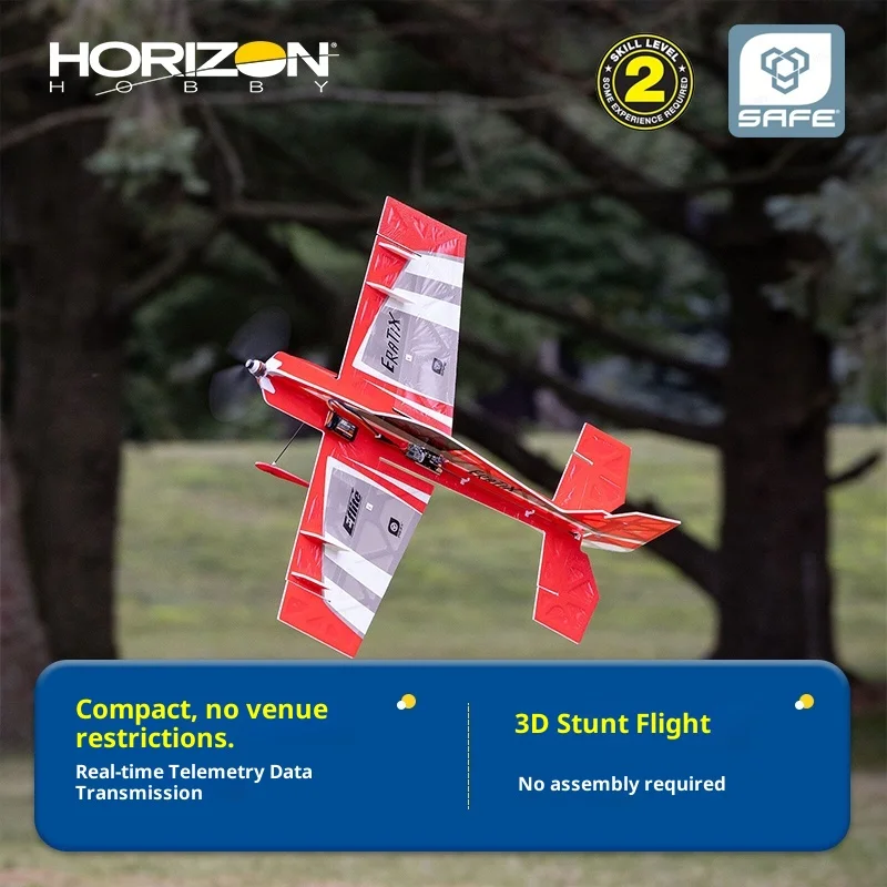 호라이즌 UMX 파이어폭스 모델 비행기 3D 에라틱스 RC 비행기 컴퓨터 탑재 450mm 날개폭 원격 조종 장난감 (취미용)