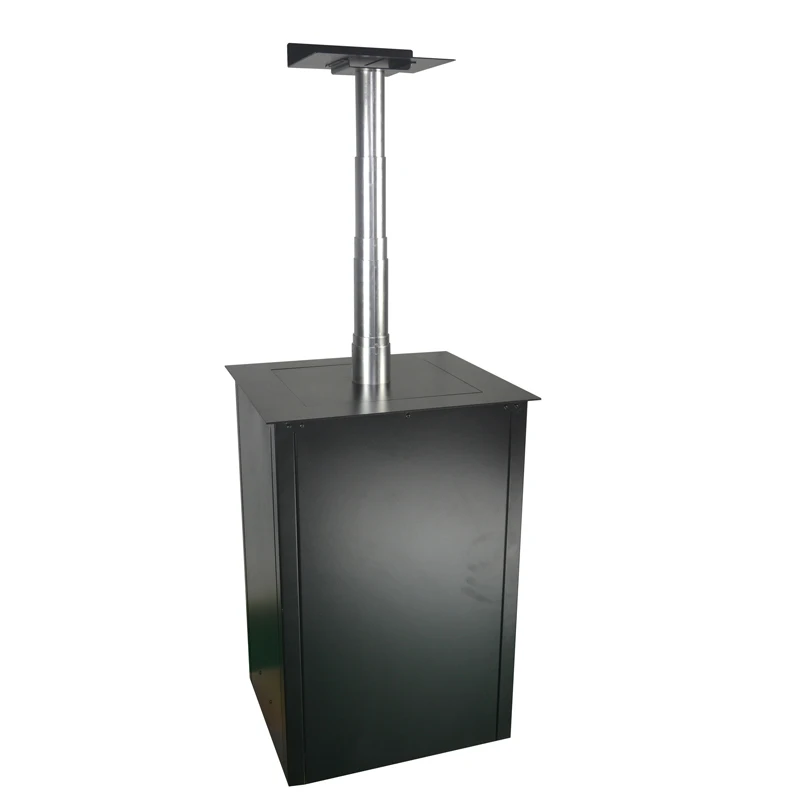 Ceiling Recessed Retractable Motorized Desktop Table  Projector Lift For Conference Room